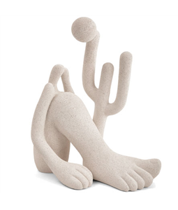 Escultura em poliresina Abaporu areia
